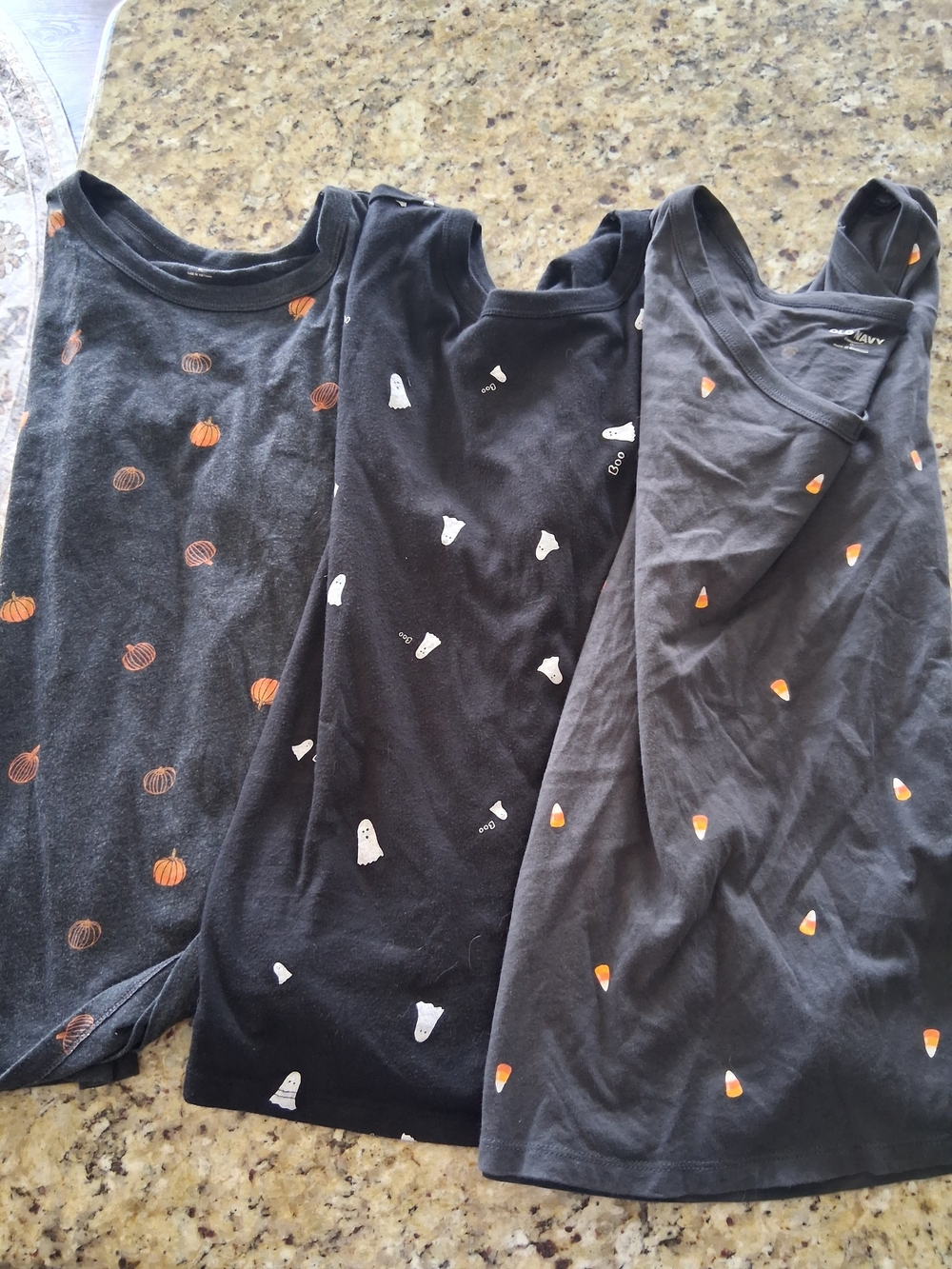 Lot Of 3 Old Navy Halloween Short Sleeve Tops